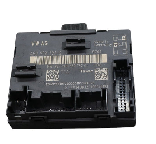 12-18 Audi A8 A8L Quattro Front Right Passenger Side Door Control Module Oem