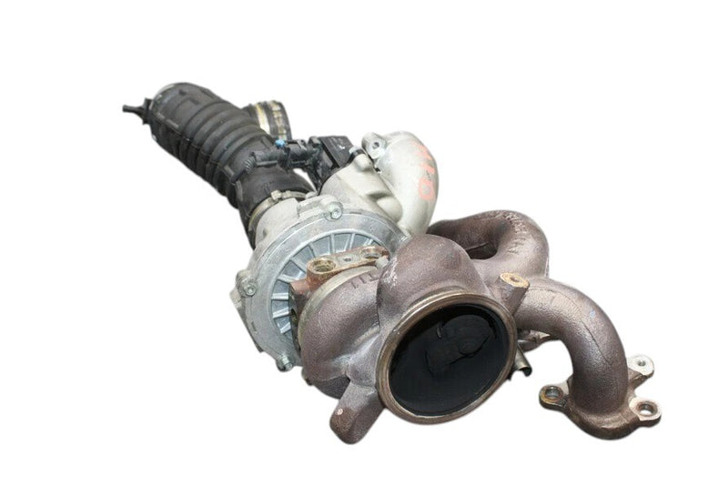 Load image into Gallery viewer, 14-20 Maserati Ghibli Front Left Side Turbo Charger Turbocharger Manifold Oem
