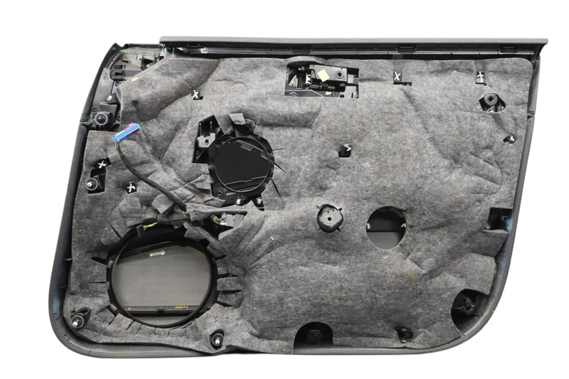 Load image into Gallery viewer, 11-18 Audi A8 Quattro Front Left Driver Side Interior Door Panel Black Suede Oem
