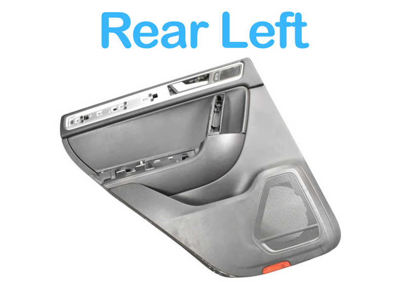 Load image into Gallery viewer, 11-14 Volkswagen VW Touareg Rear Left Driver Side Interior Door Cover Panel Oem
