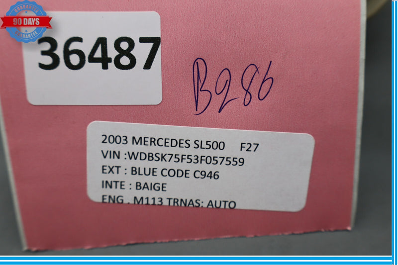 Load image into Gallery viewer, 03-11 Mercedes R230 SL500 Front Right Side Under Seat Compartment Trim Beige Oem
