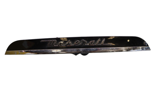 14-17 Maserati Ghibli Trunk Deck Lid License Light Lamp Molding Cover Oem
