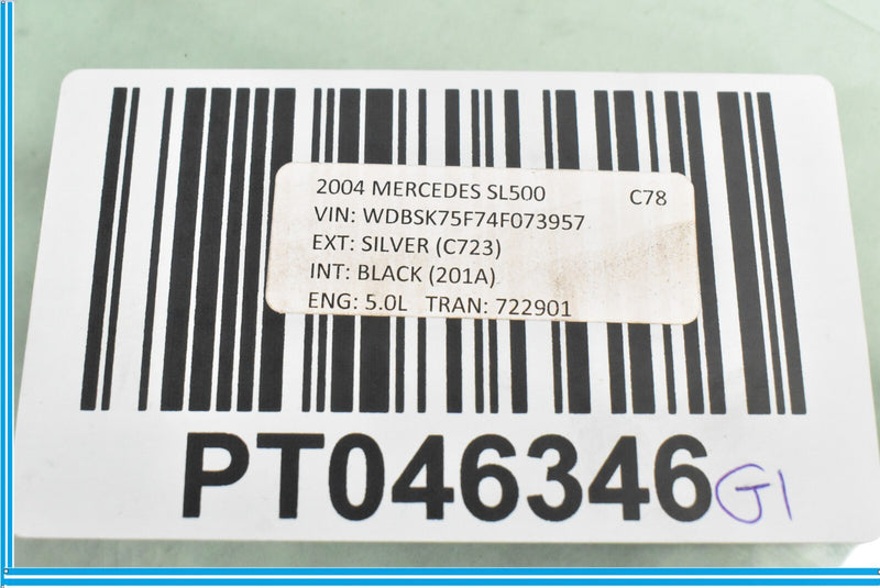 Load image into Gallery viewer, 03-11 Mercedes R230 SL500 SL65 AMG Rear Left Side Door Window Quarter Glass OEM
