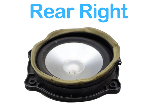 10-12 Land Rover Range Rover Sport HSE Rear Right Side Door Speaker Woofer OEM