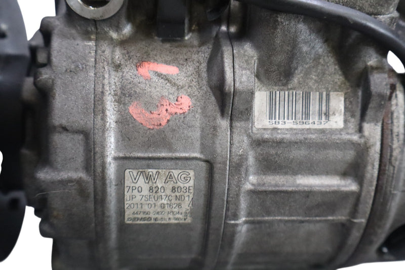 Load image into Gallery viewer, 11-18 Porsche Cayenne 958 AC A/C Air Conditioning Compressor Pump 7P0820803E Oem
