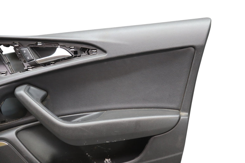 Load image into Gallery viewer, 12-18 Audi A6 Quattro Front Right Passenger Side Interior Door Panel Black Oem

