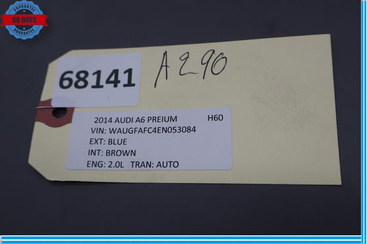 12-18 Audi A6 A6 Quattro S6 Front Left Driver Side Door Panel Cover Trim Oem