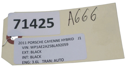 11-18 Porsche Cayenne 958 Front Dash Instrument Cluster Trim Bezel 7P5857054 Oem