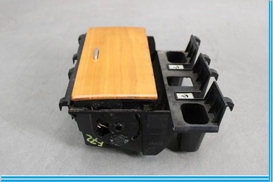 09-15 Jaguar XF XFR Front Center Console Cup Holder Storage Oem