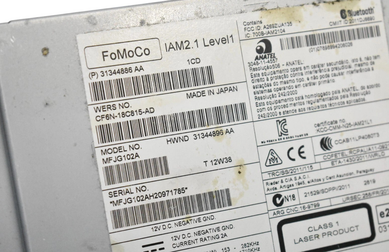 Load image into Gallery viewer, 09-24 Jaguar X152 F-Type XF Audio Radio Receiver Head Unit AM FM CD Player Oem
