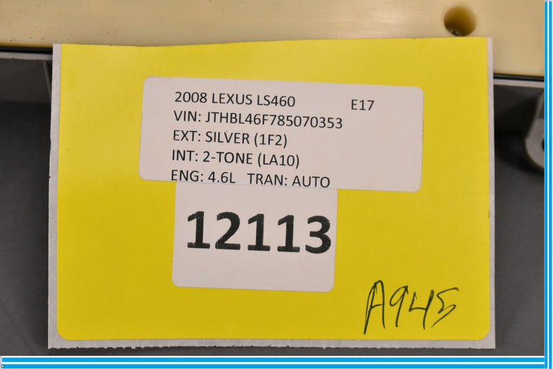 Load image into Gallery viewer, 07-12 Lexus LS460 Front Right Passenger Seat Adjustment Control Switch Oem
