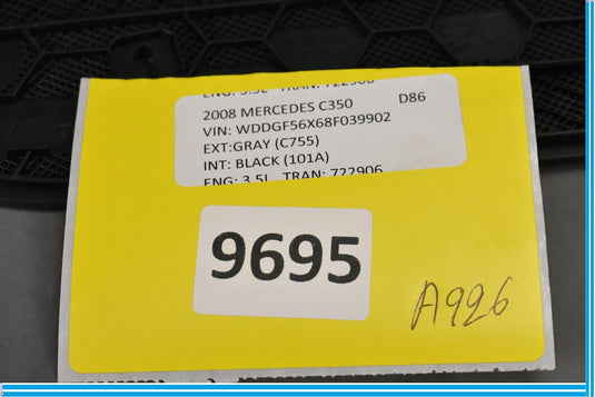 08-11 Mercedes W204 C300 C350 Front Left Driver Dash Air Vent Trim Cover Oem