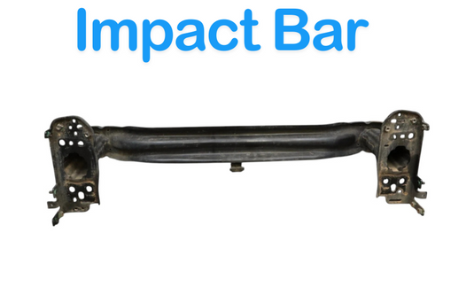 11-17 Volkswagen Touareg VW Front Bumper Reinforcement Impact Bar 7P0807109D Oem