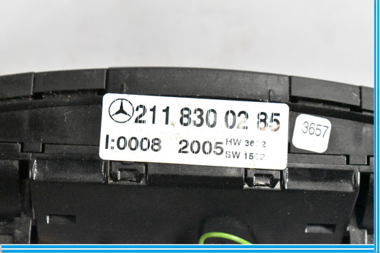 03-11 Mercedes CLS550 E550 W219 Rear Ac A/c Heater Climate Control Unit Oem
