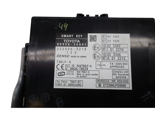 07-08 Lexus LS460 LS600h Smart Key Keyless Entry Control Module Unit ECU Oem