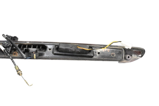 04-13 Maserati Quattroporte Rear Trunk Handle License Plate Trim Oem