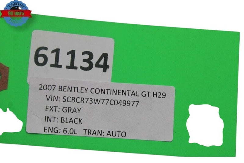 Load image into Gallery viewer, 03-10 Bentley Continental GT Coupe Trunk Lid Shell Panel Assembly Gray Oem
