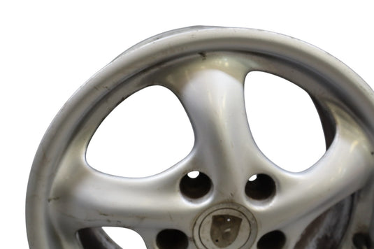 97-05 Porsche Boxster 911 Front Alloy Wheel Rim Disc 17x7 17" R17 Silver Oem
