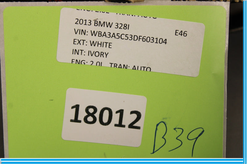 Load image into Gallery viewer, 12-18 BMW 320i 328i F30 Emergency Parking Brake Pull Release Handle Boot Oem
