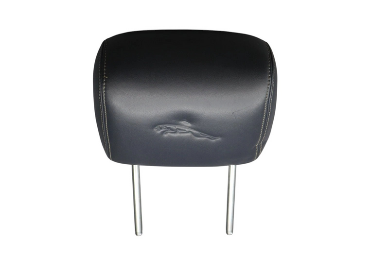 Load image into Gallery viewer, 10-18 Jaguar XJ XJL X351 Rear Right Side Headrest Head Rest Black C2D6576 Oem
