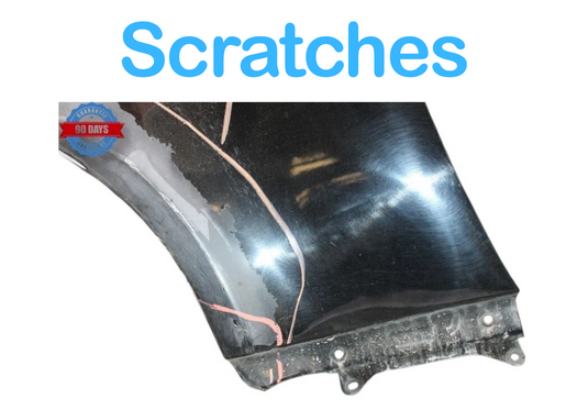 02-10 Lexus SC430 Front Left Driver Side Fender Panel Cover Black 5380224903 Oem