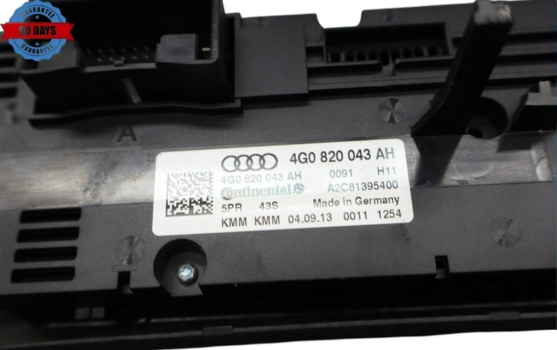 Load image into Gallery viewer, 12-15 Audi A6 Dash Ac Heater Climate Temperature Control Switch Unit Oem
