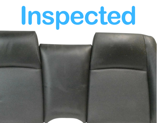 07-09 Jaguar XK XKR Coupe Rear Seat Top Upper Backrest Cushion Black Oem
