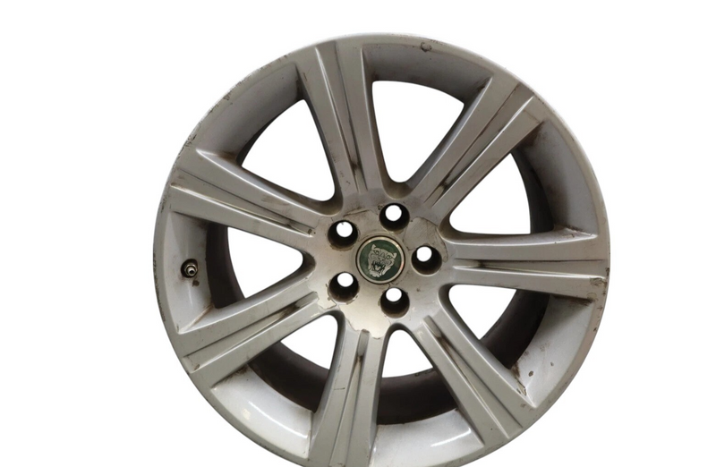 Load image into Gallery viewer, 07-15 Jaguar X150 XK XF 9.5x18 R18 Rear Alloy Wheel Rim Silver 18" Oem
