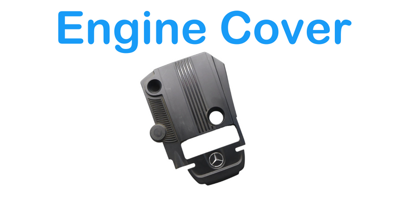 Load image into Gallery viewer, 12-15 Mercedes W204 C250 SLK250 Engine Motor Cover Trim Panel 2710101267 Oem
