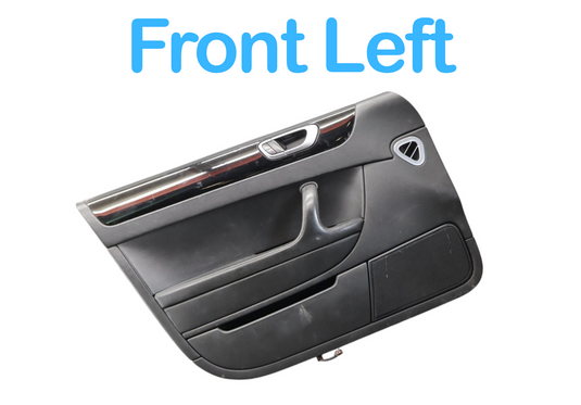 06-12 Bentley Continental Front Left Driver Side Interior Door Cover Panel Oem