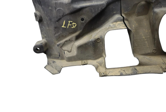 09-15 BMW 750Li 750i Front Left Driver Steering Gear Cover Splash Shield Oem