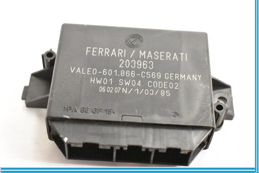 03-12 Maserati Quattroporte M139 Park Assist Sensor Control Module 203963 Oem