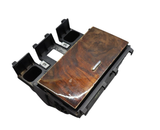09-15 Jaguar X250 XF XFR Center Console Cupholder Cup Holder Trim Wood Oem