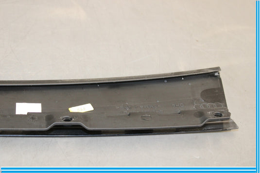 11-18 Audi A8 Rear Left Driver Exterior Door B Pillar Molding Trim Black Oem