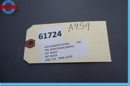 14-21 Maserati Ghibli Left Driver Side A Pillar Lower Trim Cover Oem