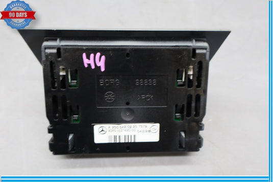03-12 Mercedes R230 SL500 AMG Rear Parktronic Buzzer Display PDC Black Oem