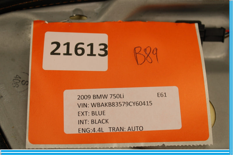 Load image into Gallery viewer, 09-15 BMW 750Li F01 F02 Front Right Side Seat Lower Cushion Knee Pad Oem
