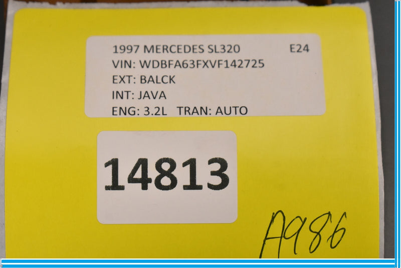 Load image into Gallery viewer, 90-02 Mercedes SL320 SL500 R129 Windshield Wiper Rain Sensor Trim Cover Cap Oem
