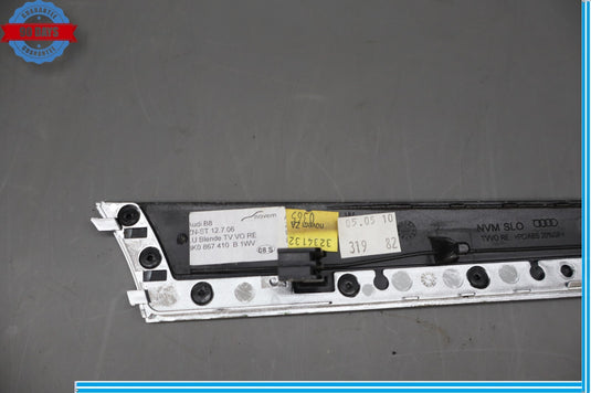 09-12 Audi A4 Rear Left Driver Side Interior Woodgrain Door Trim Oem