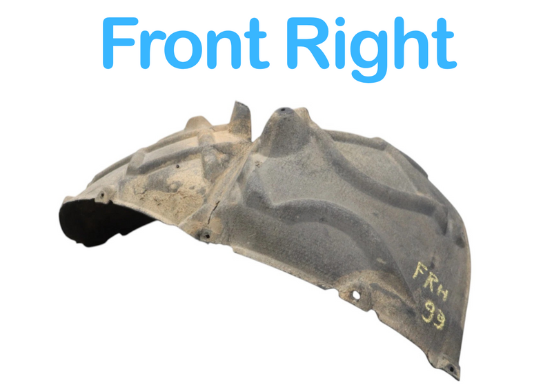 Load image into Gallery viewer, 11-17 Volkswagen Touareg Front Right Side Fender Liner Splash Guard Oem
