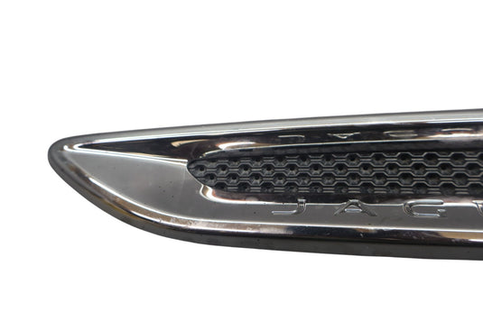 16-20 Jaguar XF X260 Front Left Fender Wing Grill Vent Molding Trim Cover Oem