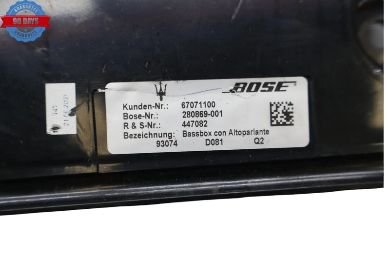 Load image into Gallery viewer, 03-19 Maserati Quattroporte Front Bose Subwoofer Sub Woofer Sound Speaker Oem
