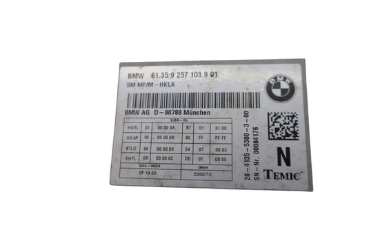 09-15 BMW 740i 750Li xDrive Front Right Side Seat Control Module Unit Oem