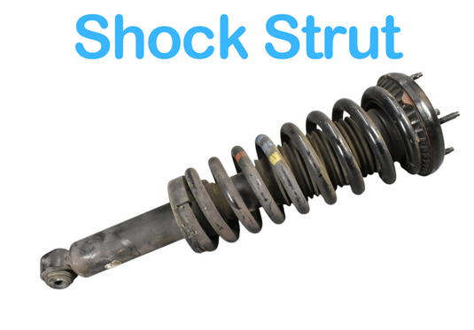 09-12 Jaguar X250 XF Rear Right Passenger Side Shock Absorber Coil Strut OEM