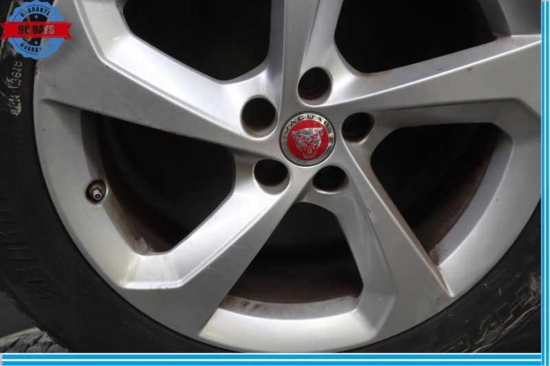 Load image into Gallery viewer, 17-23 Jaguar X761 F-Pace 19x8.5 19" 5 Spoke Wheel Rim W/Tire Set of 4 Oem
