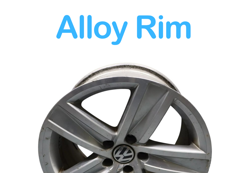 Load image into Gallery viewer, 12-17 Volkswagen CC Spare Tire Alloy Wheel Rim R17 5 Spoke 8J*17H2 Oem
