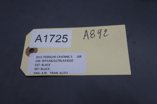 11-17 Porsche Cayenne S 958 Rear Right Passenger Door Control Module Unit Oem