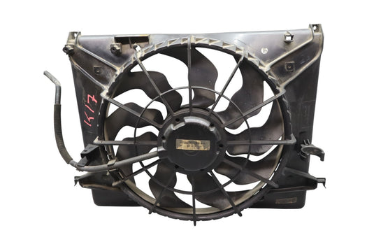 09-16 Hyundai Equus  Engine Motor Cooling Radiator Fan Assembly Oem