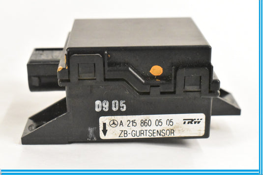 00-11 MERCEDES R230 SL500 SEATBELT SEAT BELT TENSION SENSOR MODULE OEM