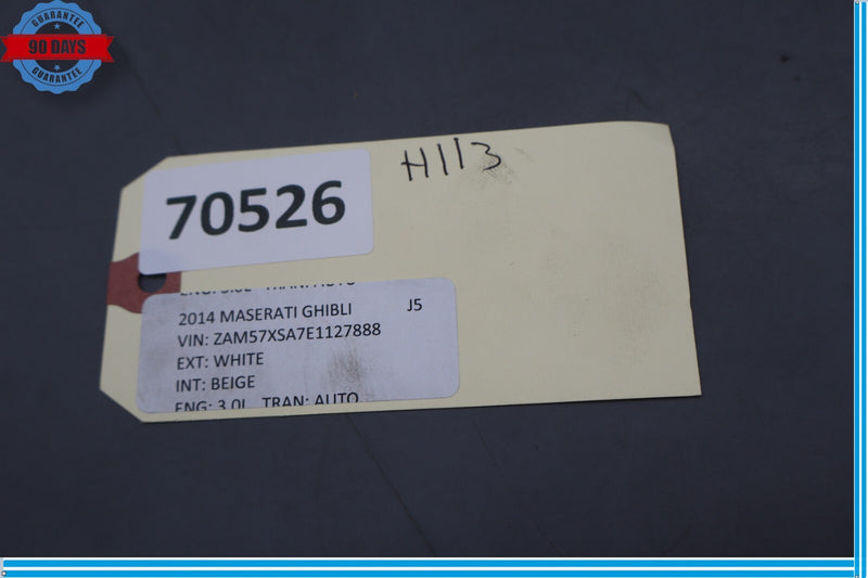 Load image into Gallery viewer, 14-20 Maserati Ghibli M157 Rear Second Row Right Side Seat Belt Buckle Oem
